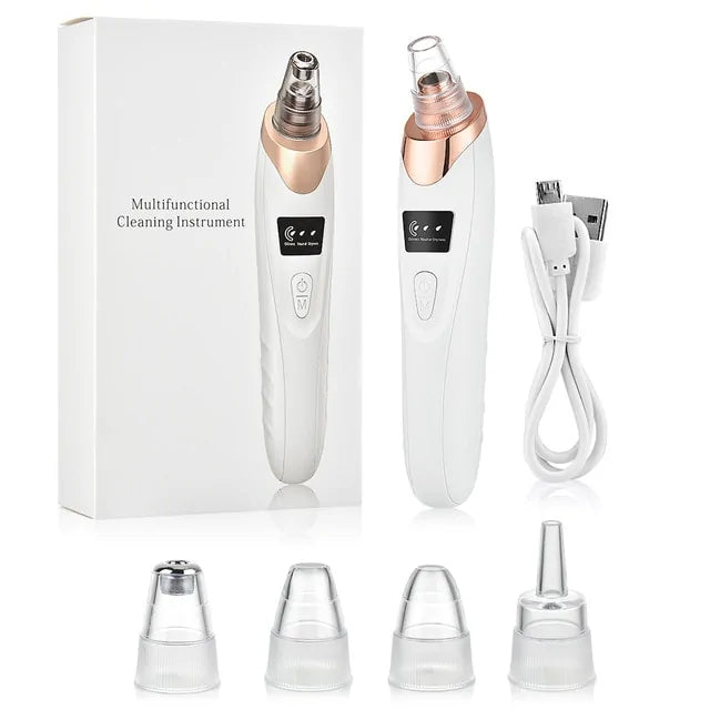 Rechargeable Facial Skin Care Vacuum for Acne & Oil Control