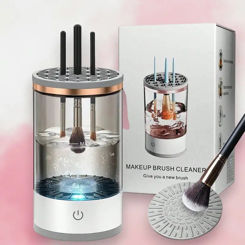 Portable Electric Automatic Makeup Brush Cleaner